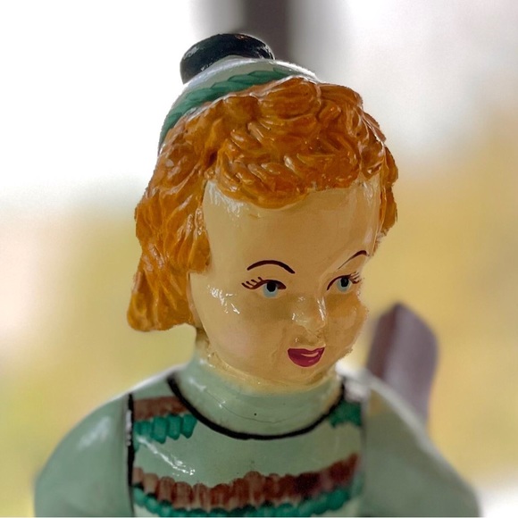 Vintage Hand painted Skiers - Picture 4 of 4